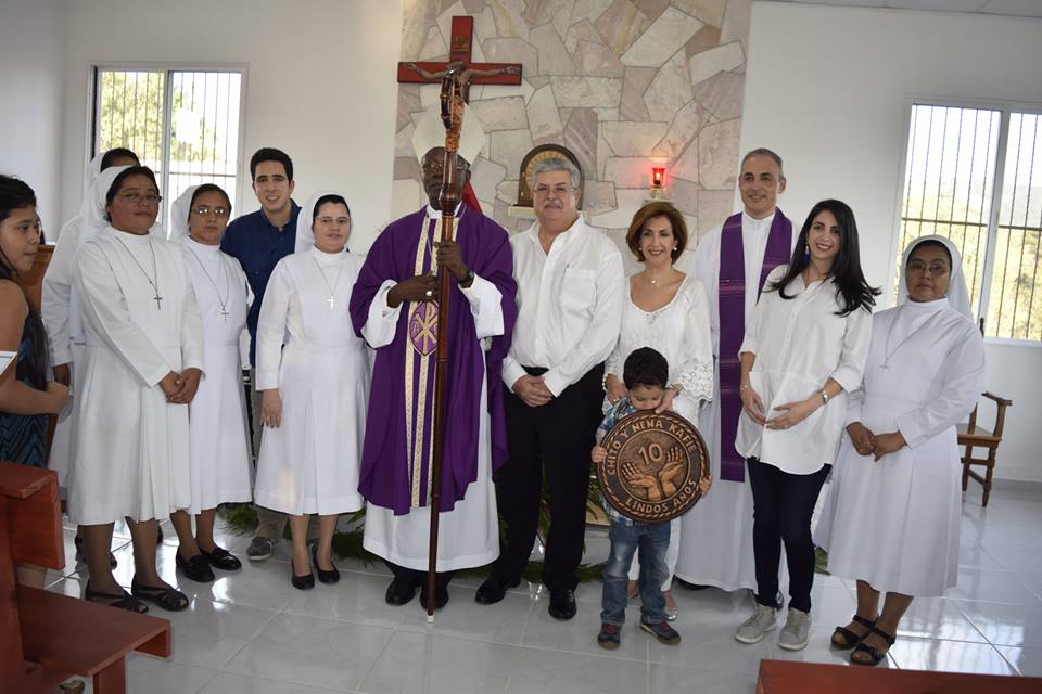Fundación Chito y Nena Kafie realiza la bendición de la Capilla de Adoración del Santísimo en Casa San Jose, Valle de Ángeles