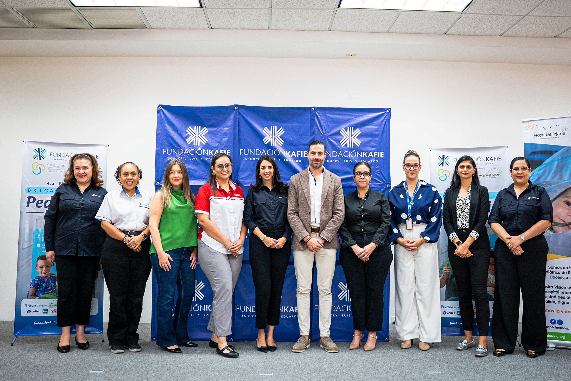 Fundación Kafie y Fundación Miguel Litton realizan cuarta brigada de urología pediátrica en apoyo al Hospital María Especialidades Pediátricas